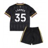 Aston Villa Joao Gomes #35 Bortedraktsett Barn 2026-27 Kortermet (+ korte bukser)